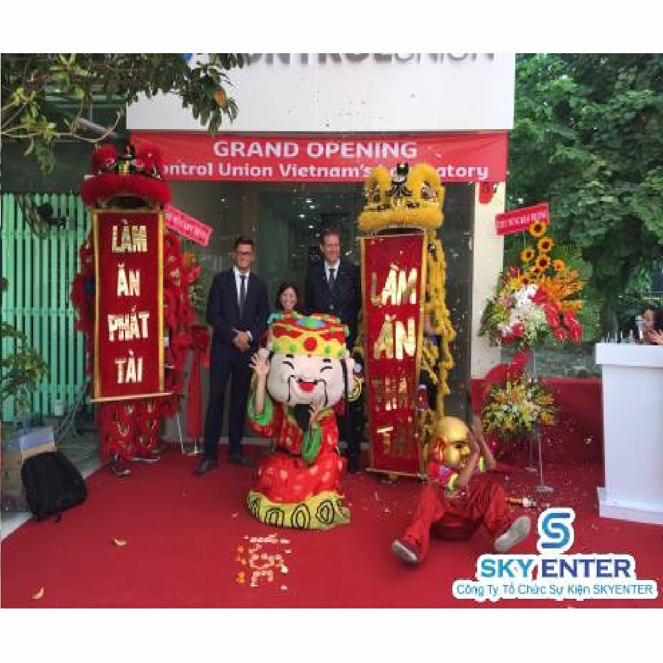 Cho Thuê Lân Sư Rồng Khai Trương Control Union